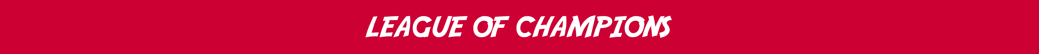 League of Champions Sponsor Level Banner 2018